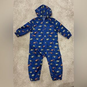 ⭐️3 for $25⭐️ 

George Blue and Orange Construction Rainsuit